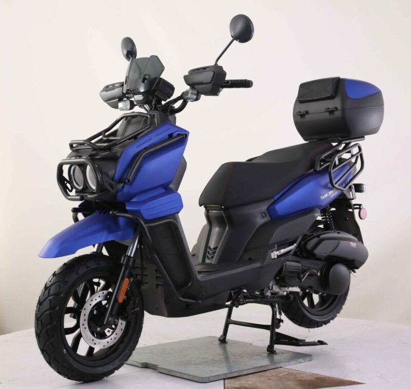 Vitacci Tank 200 EFI Matt Edition Scooter, 4-Stroke, Single Cylinder, Air-Cooled, 13-Inch Aluminum Rims For Sale