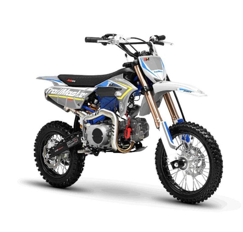 Trailmaster JHL Pro Series Dirt Bike TM MK125, 4-stroke, Single cylinder, Air Cooled, Electric, 29.5 inch seat For Sale