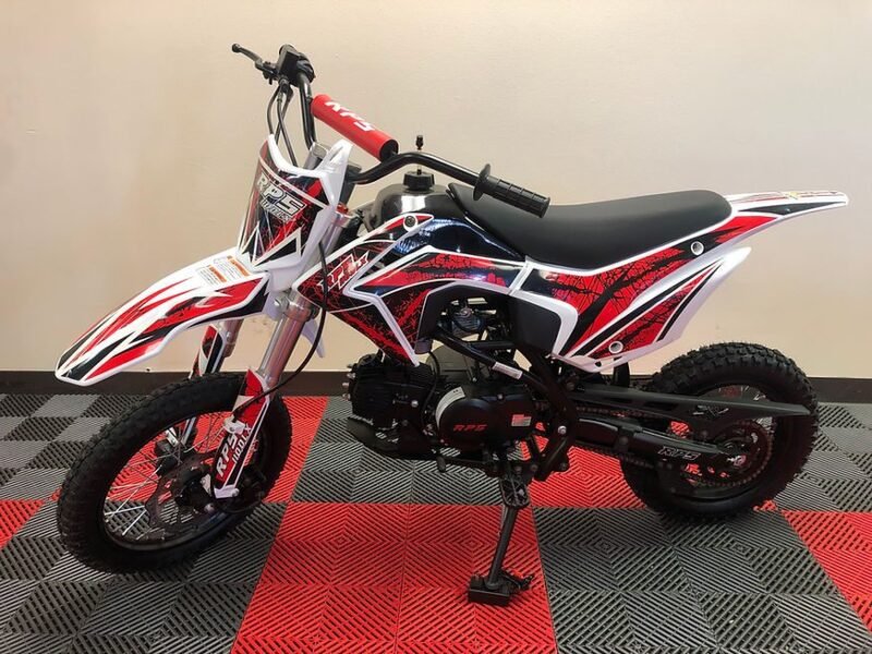 RPS 110DLX Dirt Bike, 4-Stroke, Single Cylinder, Air-Cooled, Horizontal Engine For Sale - Image 2