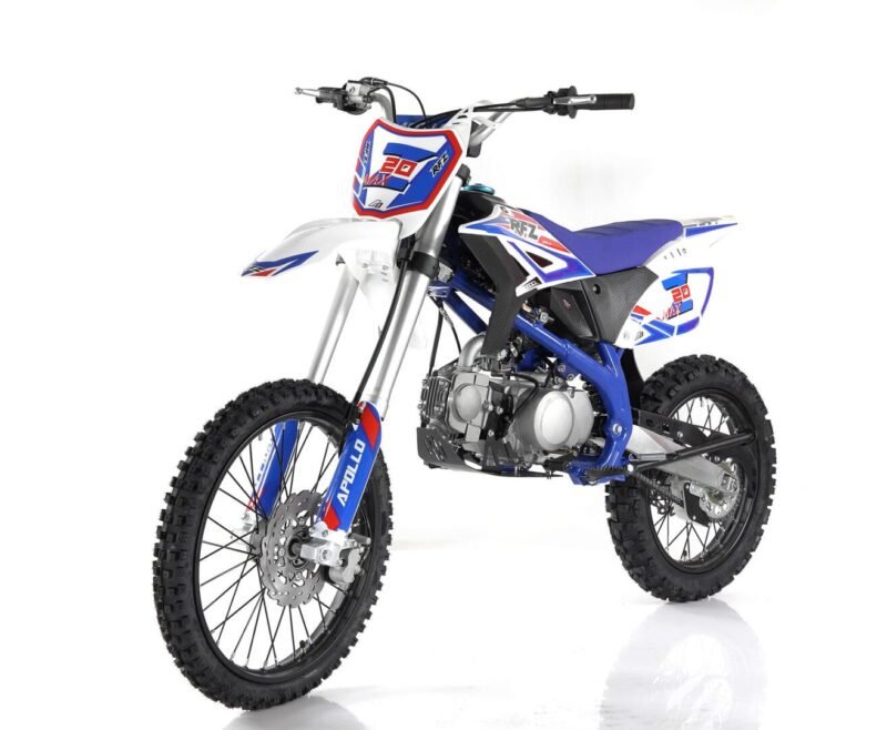 Apollo DB-Z20 Max 125cc Dirt Bike, 4-stroke, single-cylinder, Air cooled For Sale - Image 2