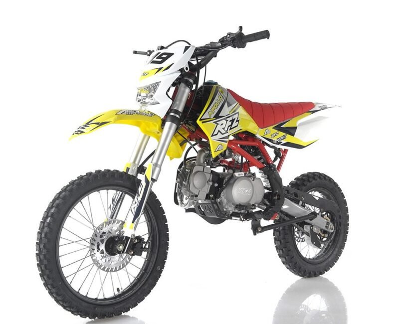 Apollo DB-X19 125cc Dirt Bike, 4-Speed Manual, Kick start with Headlights For Sale - Image 2