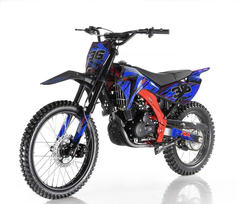 Apollo DB36 250cc Dirt Bike, 5-Speed Manual Transmission, Electric & Kick Start For Sale - Image 2