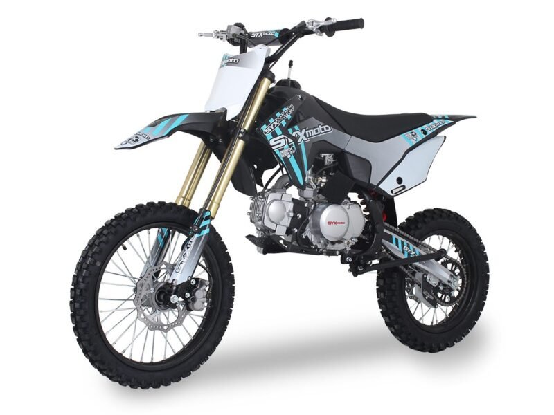 Icebear Whip 125cc Dirt Bike, YX Engine, 4-Speed Manual, Seamless Tubing Frame, Kick Start (PAD125-3) For Sale