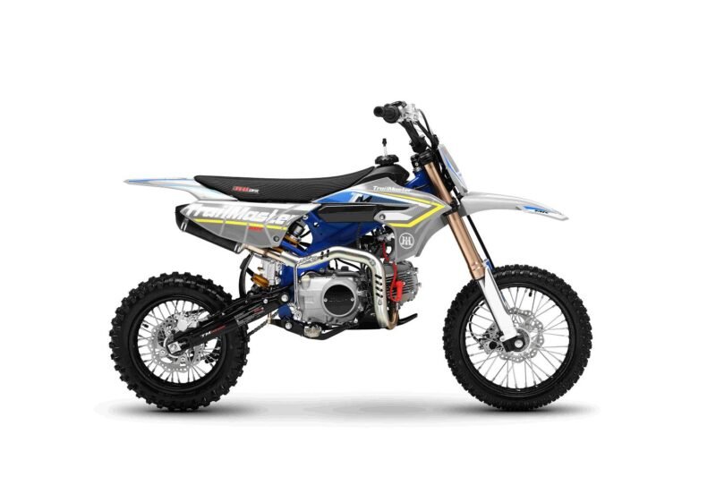 Trailmaster JHL Pro Series Dirt Bike TM MK125, 4-stroke, Single cylinder, Air Cooled, Electric, 29.5 inch seat For Sale - Image 4