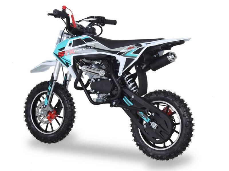 IceBear PRO MINI 57.6cc Off-Road Dirt Bike – Automatic Transmission, 10” Aluminum Wheels For Sale - Image 3