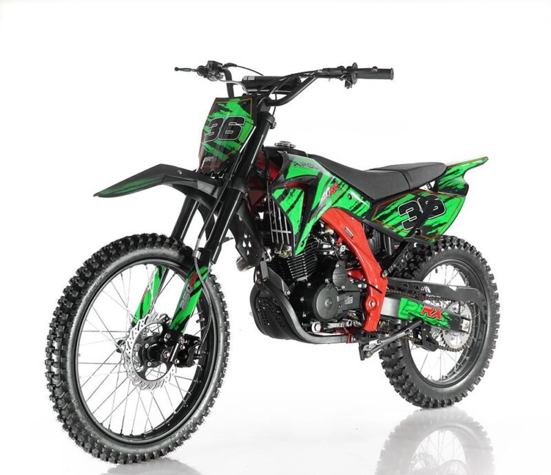 Apollo DB36 250cc Dirt Bike, 5-Speed Manual Transmission, Electric & Kick Start For Sale - Image 3