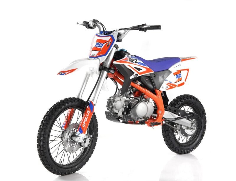 Apollo DB-Z20 125cc Dirt Bike, 4-Speed Manual, 4-Stroke, Single Cylinder, Air-Cooled For Sale - Image 4