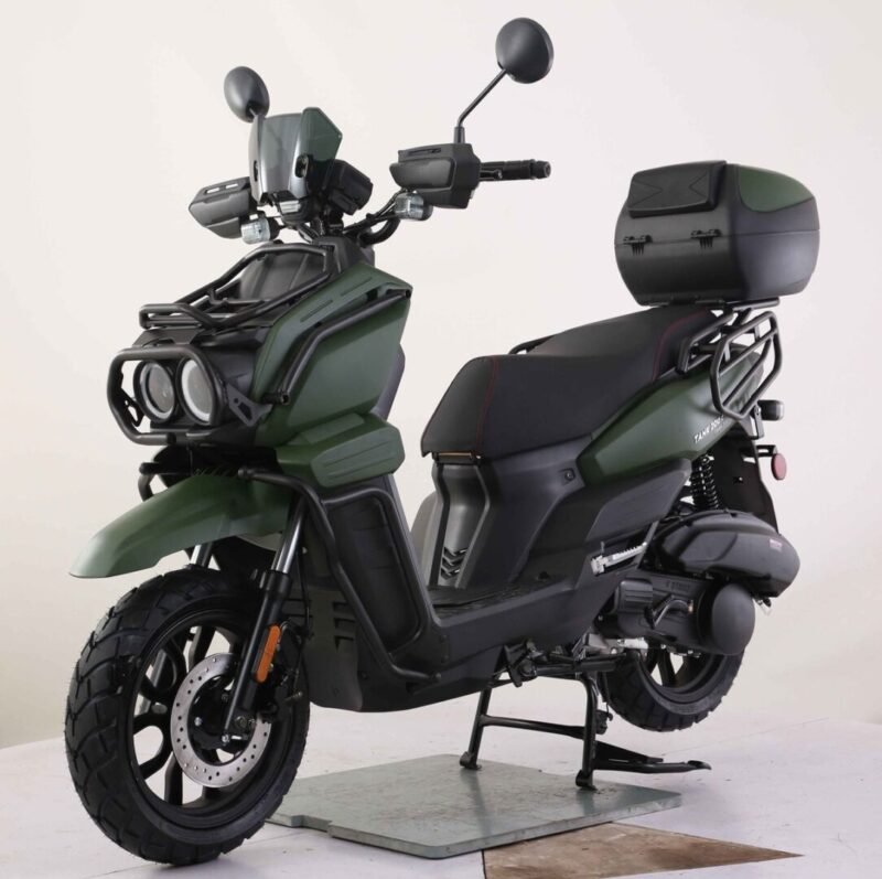 Vitacci Tank 200 EFI Matt Edition Scooter, 4-Stroke, Single Cylinder, Air-Cooled, 13-Inch Aluminum Rims For Sale - Image 6