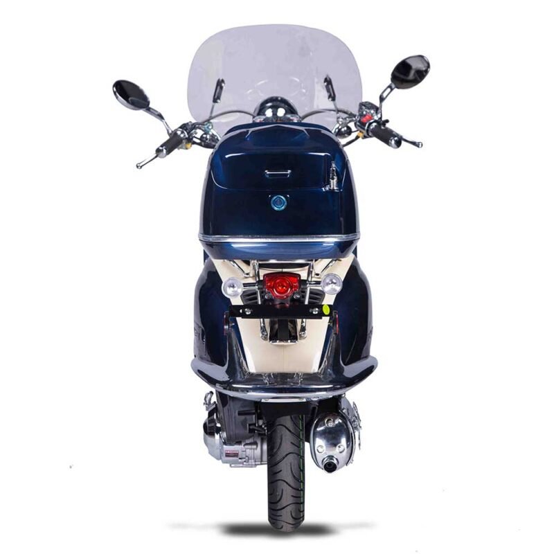 Amigo Bello (Classic Heritage) 50cc Scooter, 4-Stroke Single Cylinder, Air-Cooled, Electric & Kick Start For Sale - Image 5