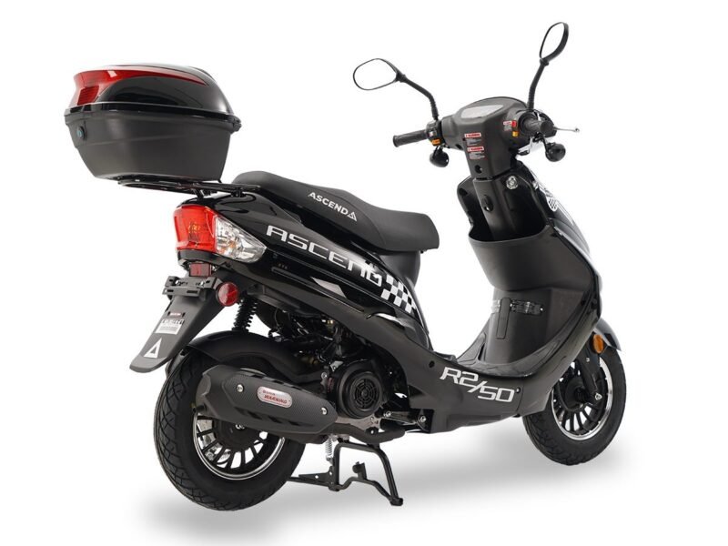 Ice Bear Ascend (PMZ50-4) 50cc Scooter, Fully Automatic, LED Lights, USB Port, Stainless Steel Hardware For Sale - Image 5