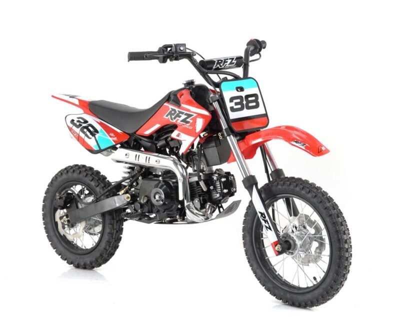 Apollo DB-38 110cc Dirt Bike, Fully Automatic, Air Cooled, Electric Start, 30″ Seat Height For Sale