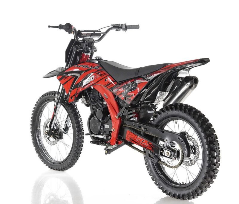 Apollo DB36 250cc Dirt Bike, 5-Speed Manual Transmission, Electric & Kick Start For Sale - Image 6