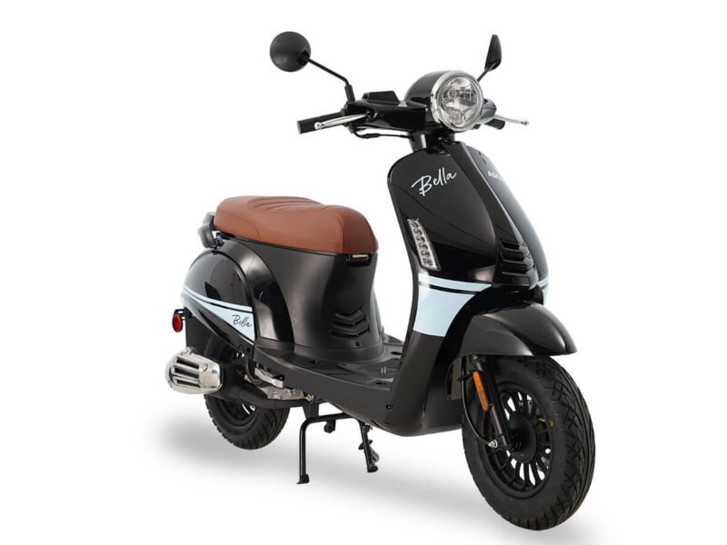 Icebear Bella 49cc Scooter with NGK Spark Plug, Stainless Hardware, 10″ Wheels & USB Port (PMZ50-5) For Sale - Image 7