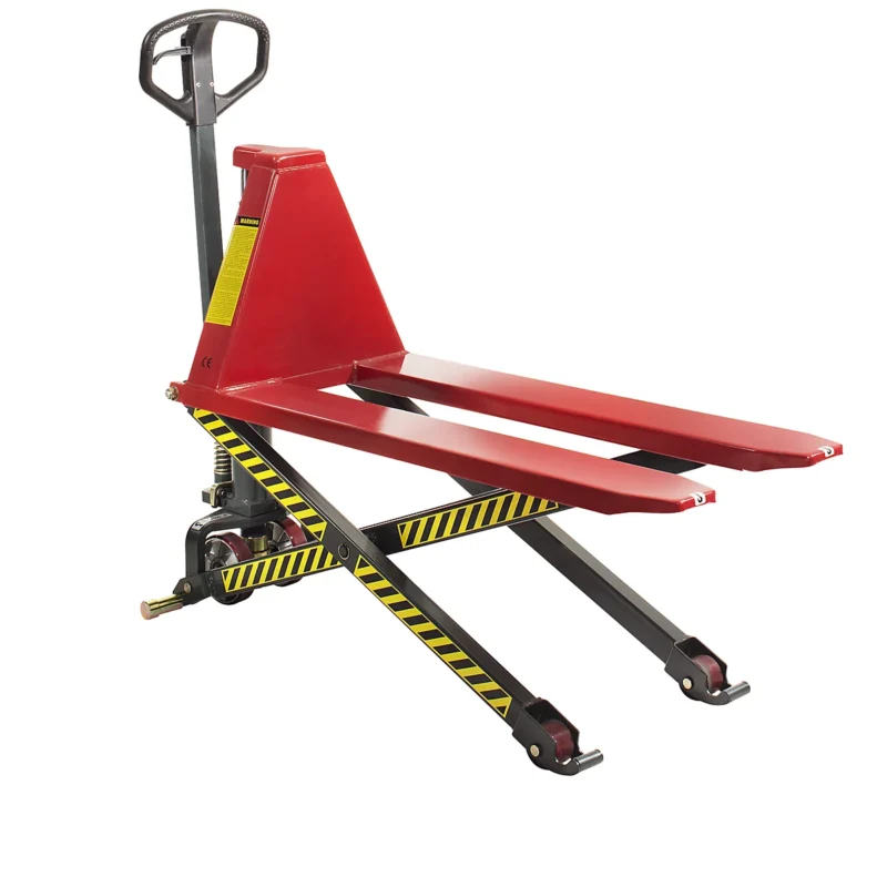 High-lift pallet truck, manual hydraulics – eurokraft basic For Sale - Image 4