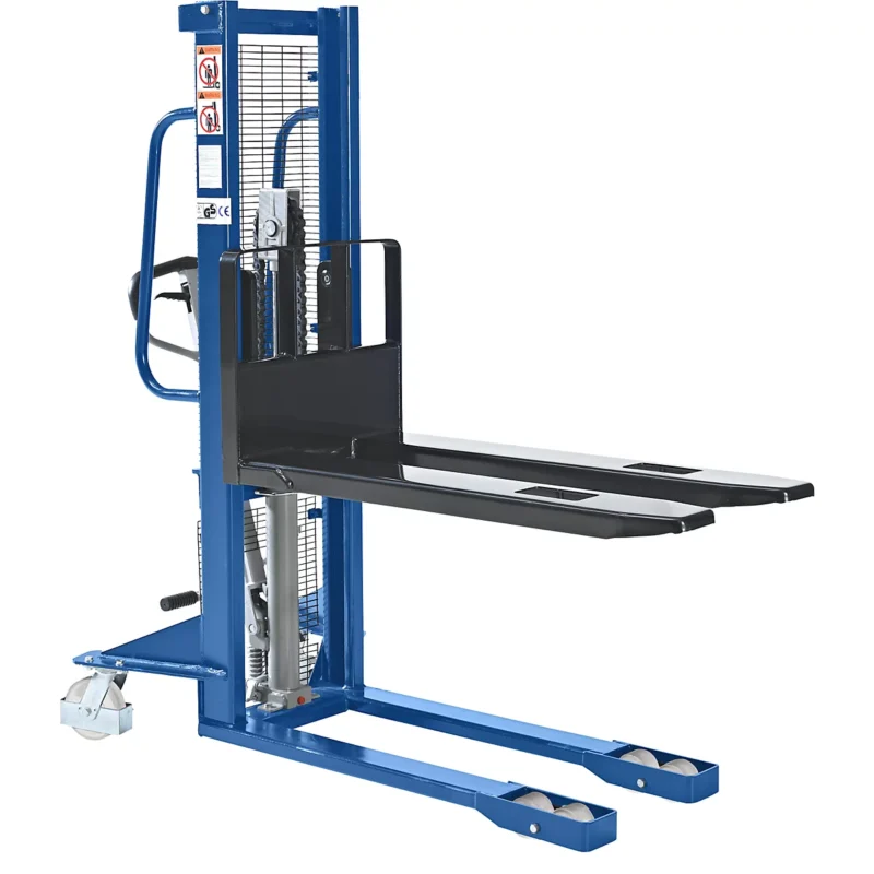 High Lift Stacker Lifting Range 90 – 1200 Mm, Max. Load 1100 Kg For Sale