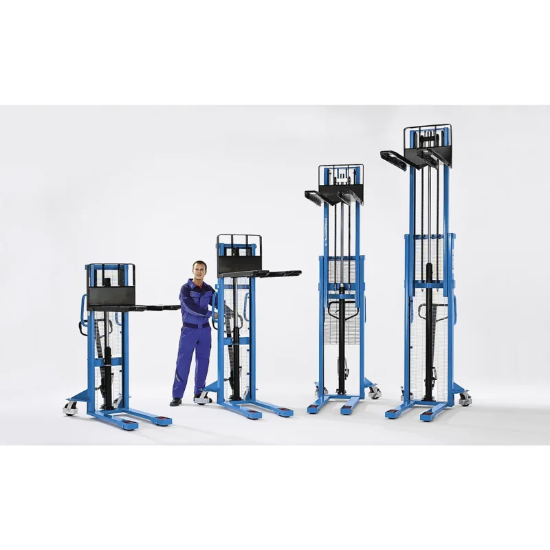 High Lift Stacker Lifting Range 90 – 1200 Mm, Max. Load 1000 Kg For Sale - Image 4