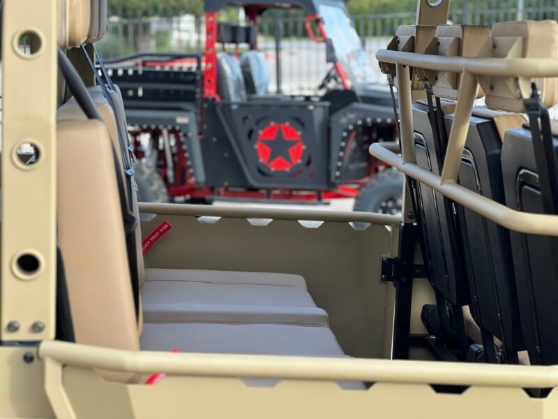 Massimo Warrior MXD 1000-6: Off-Road Side by Side with 85HP V-Twin Engine and All-Terrain Tires For Sale - Image 3