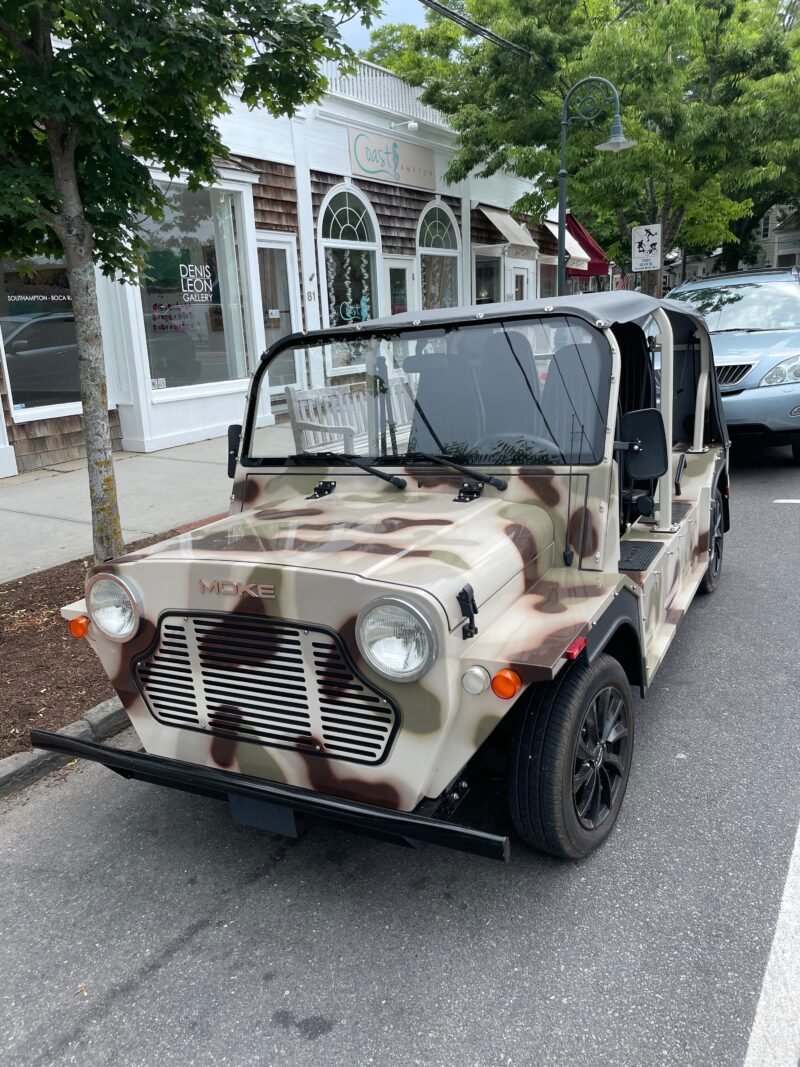 Pre-Order 2025 Moke America eMOKE Lithium Four Passenger Camo For Sale