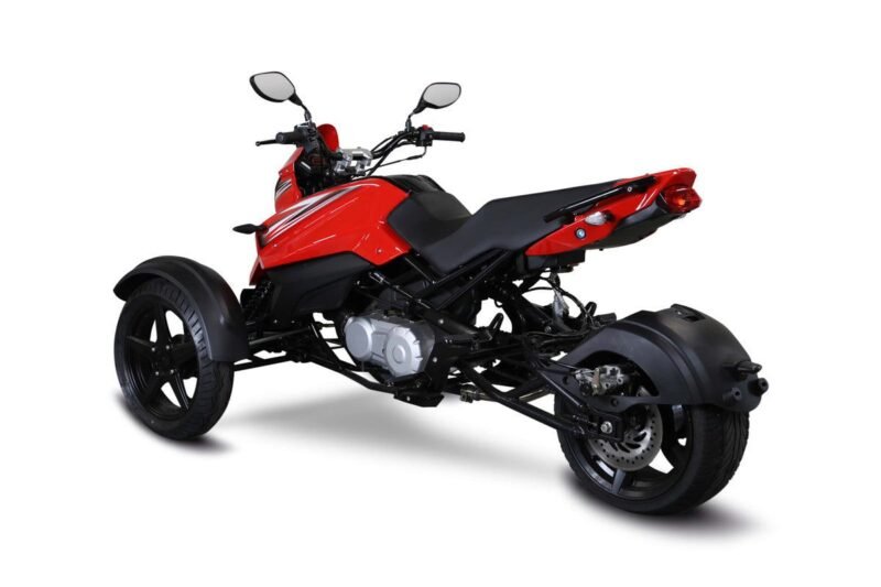 Massimo Spider 200cc Street-Legal Trike, 4-Stroke Single Cylinder, Air-Cooled SOHC Engine For Sale - Image 7