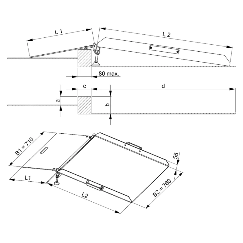 Ramp, height adjustable For Sale - Image 2