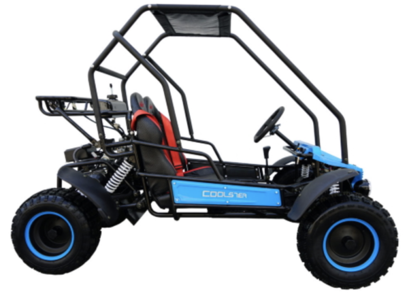 Coolster GK-6125B 125CC Fully Automatic Go Kart, Single cylinder, 4-stroke, air-cooled For Sale - Image 3