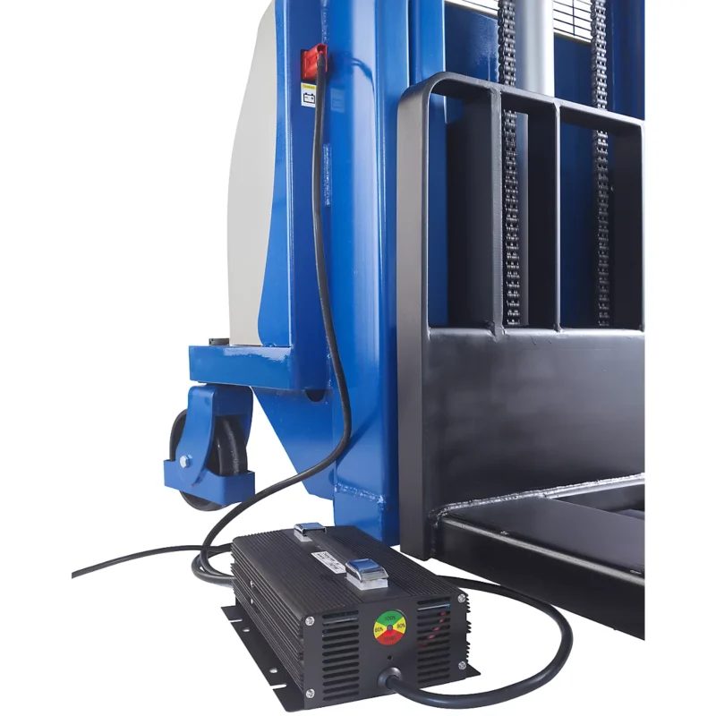 Semi-electric Drawbar Stacker Max. Load 1200 Kg For Sale - Image 8