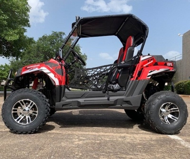 Trailmaster Challenger 200EX EFI UTV, Fully automatic with reverse, Aluminum wheels, Adjustable steering wheel For Sale - Image 6