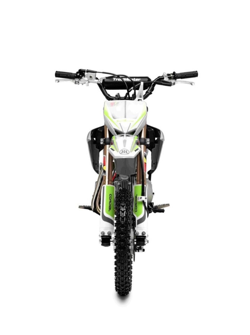 Trailmaster JHL MK125S PRO Dirt Bike, 4-Speed Semi-Automatic Transmission, 29.5″ Seat Height, Air Cooled, Electric Start, Dual Disc Brakes For Sale - Image 9