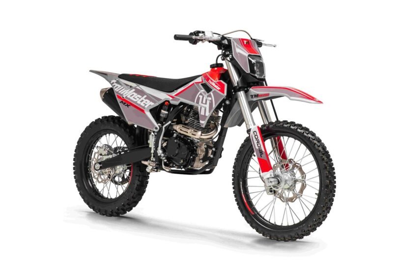 Trailmaster JHL MX250 Dirt Bike, 223cc Engine, 5-Speed Manual Transmission, 4-Stroke, Single Cylinder, Electric & Kick Start For Sale