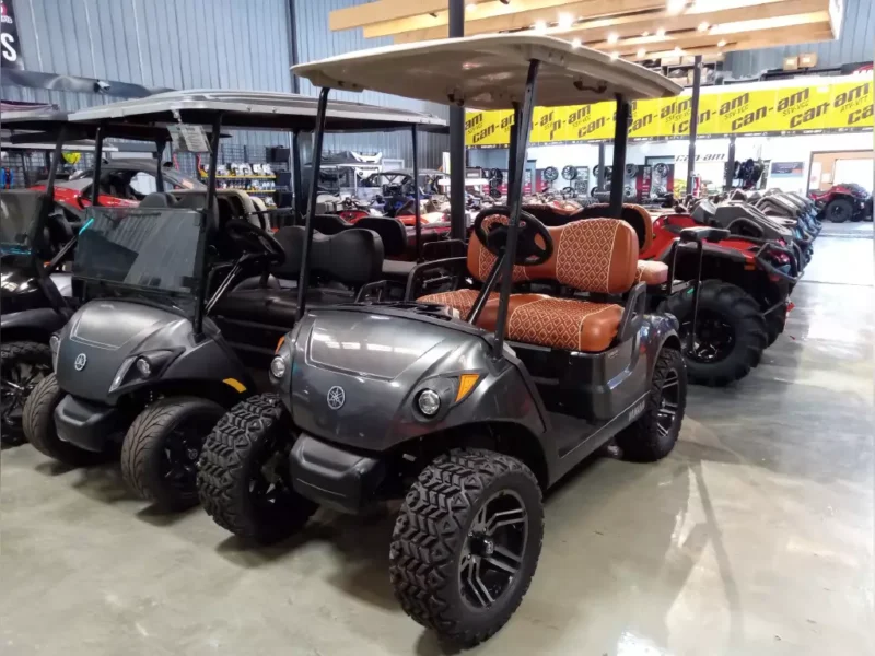 2018 Yamaha Drive2 Fleet Gas EFI Golf Cart